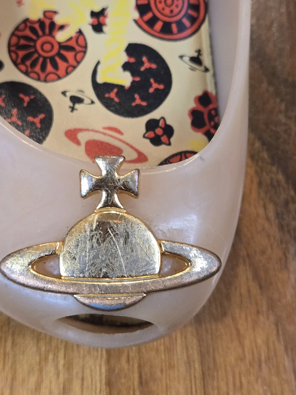 Mini Melissa x Vivienne Westwood Anglomania Orb Mary Janes